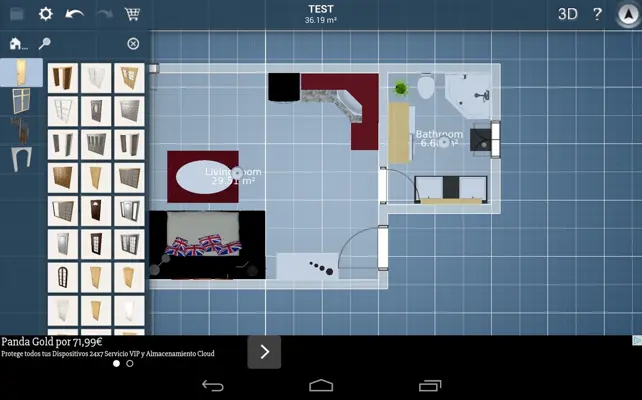 Home Design 3D android App screenshot 3